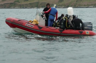 Sur le bateau
